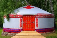 Traditional Mongolian Yurt (diameter 8 M)