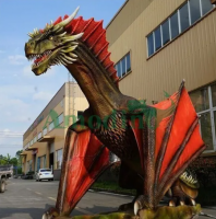 Animatronic dragons for exhibition
