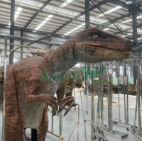 Dino Shows Realistic Velociraptor Costumes