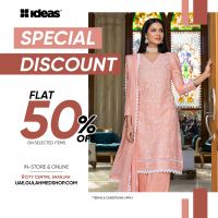 Ideas by Gul Ahmed UAE Special Discount 50% Off