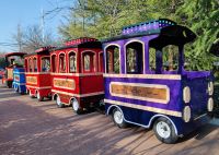 Royal Trackless Train Electric Park Train