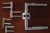 screw hinge & stainless steel lever handle