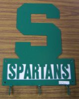 Michigan State University Spartans Coat Rack