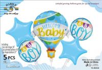 baby collection 5pcs foil balloon set