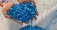 Hdpe Blue Drum Regrind, Hdpe Ldpe Lldpe ABS PS PP Granules, Plastic Scraps