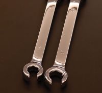 14-17mm Flare Nut Wrench Set, Brake Line Open Wrench
