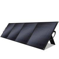 Solar Panel 200W, Foldable 200 Watts Solar Panel, Flexible Solar Panel w/Adjustable Kickstands for Home, RV, Camping