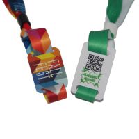 Oem Rfid Fabric Wristbands For Events