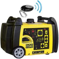 CHAMPION 75537I - 2800 WATT ELECTRIC START INVERTER GENERATOR W/ RV OUTLET & WIRELESS REMOTE