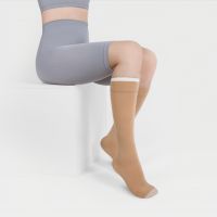 Set of knee socks for the treatment and prevention of trophic ulcers