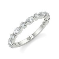 Avalon Half Eternity Band