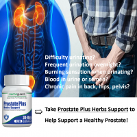 Prostate Plus Herbs Supplement Improve Enlarged Prostate Bph