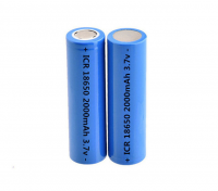 18650 2000mah 3.7v Cylindrical Lithium Li-ion Battery Cell Pack Oem