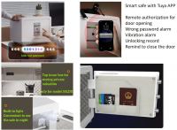Smart biometric digital safe box
