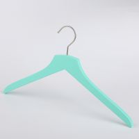Wooden Hanger Tiffany Blue Fashion Trend Personalized High-end Adult Hanger Home Solid Wood Hanger