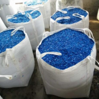Scrap HDPE Blue Drum Bales, HDPE Blue Regrinds, Plastic Bales Drum HDPE Scrap For Sale 