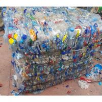 PET plastic bottles bale scrap