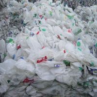 PET Milk Bottle Scrap HDPE Plastics
