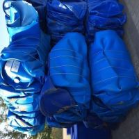 Quality HDPE blue drum baled scrap/HDPE blue drum In Bales/ PP plastic milk hdpe scrap