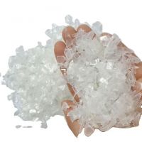 Cold And Hot Washed PET Bottle Flakes/ Plastic hdpe milk bottle scrap/Clear Recycled pet flakes