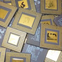 Top Quality CPU Processor Scrap Gold Recovery Ceramic CPU Scrap with Gold Pins for Sale