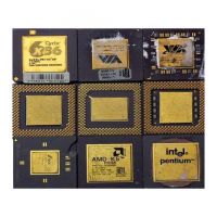 Ceramic cpu scrap for gold recovery and scrap motherboards for sale/ CPU Processor Scrap 486 & 386 CPU