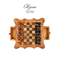 Chess game Olive Wood 