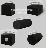 Coco shell charcoal briqquete for sisha