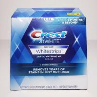 Crest 3D Whitestrips Radiant Express Teeth Whitening Kit Levels 18 Whiter New