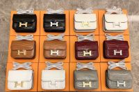 Guangzhou luggage crocodile pattern Kangkang bag first layer cowhide bag genuine leather women's bag stewardess bag small square bag one shoulder crossbody
