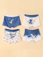 4 Pcs Cartoon Cool Panty Kids Boy's Briefs Panties Underpants Children's Cotton Underwear Kids Boy Boxers