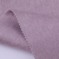 85% Wool Double-sided Mulberry Silk Trench Coat Suit Fabric Wool Autumn And Winter Plain Fabric