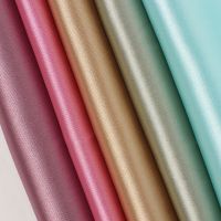 Imitation Silk Fabric Elastic Color Polyester Satin Fabric