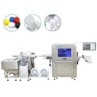 Plastic Caps Defect Inspection Machine For Beverage, Seasoning, Dairy Product Package Containers