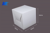 Luxus Export: Square Plain Tall Cake Box (12*12*12)