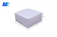 Luxus Export: Plain/Printed Cake Box (7*7*5) - 250 GM