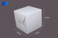 Luxus Export: Square Plain Tall Cake Box (10*10*10)