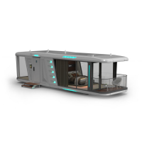 Marinedancer Modern Design Capsule Houses Luxury Tiny Houses With Eco-friendly Decoaration For Living Hotels