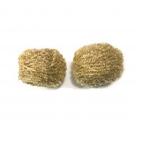 Xht Brass Dry Sponge 15g 20g 30g 40g Brass Cleaning Ball For Soldering For Kitchen Cleaning Brass Wire Brush