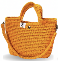 Crochet Midi Bag Astried From Cotton Rope