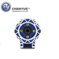 CHENYUE High Torque Worm gearbox Worm Speed Reducer NMRV 30 CYRV30 Gearbox Input 9/11mm Output 14mm Speed Ratio from 5:1 to 80:1 Free Maintenance