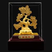 Velvet Sand Gold Crafts Money Tree