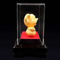 Velvet Sand Gold Crafts Golden Mouse