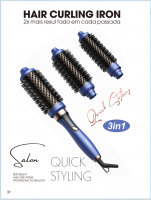3-in-1 Multi-Function Hot Air Brush - Create Perfect Curls and Volume, Care for Your Hair