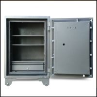 Vaultix Vx78e7 Fire Proof Steel Digital Safebox Grey - 78x53x53 Cm