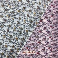 Factory Custom High Quality Flat Printed Chiffon Fabric Custom Pattern 100% Polyester Light Fashion Fabrics