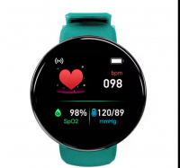 D18 Smart Watch Men Heart Rate Bt Smartwatch Blood Pressure Round Fitness Sleep Tracker Smart Watch Women For Android Ios