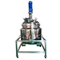 1000L Steam Jacket Continuous Stirred Tank Reactor Price Stainless Steel Reaction Kettle