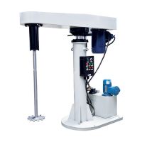 hydraulic lifting high speed disperser automotive paint mixing machine and software paint disperser mixer