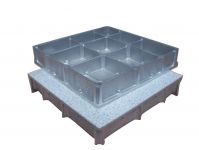 Aluminum Raised Access Floor for Banks, Telecommunication Centers, Smart Offices, Computer Rooms, Areas of High Humidity